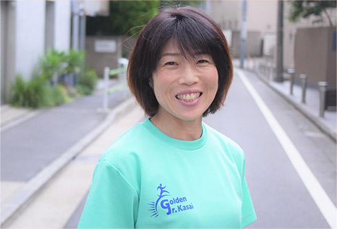 小幡佳代子コーチ